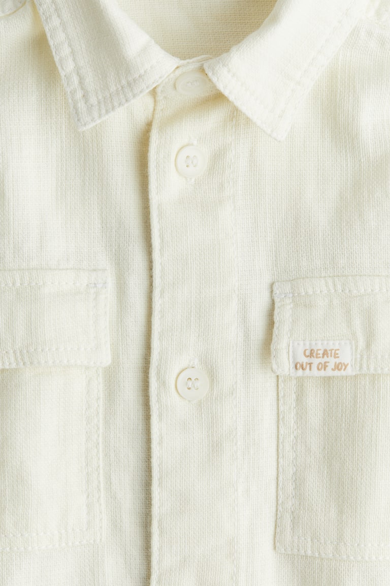 H&M Loose-Fit Cotton Shirt