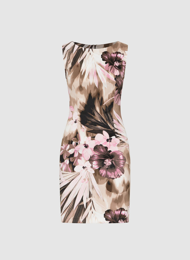 LAURA Tropical Sheath Dress