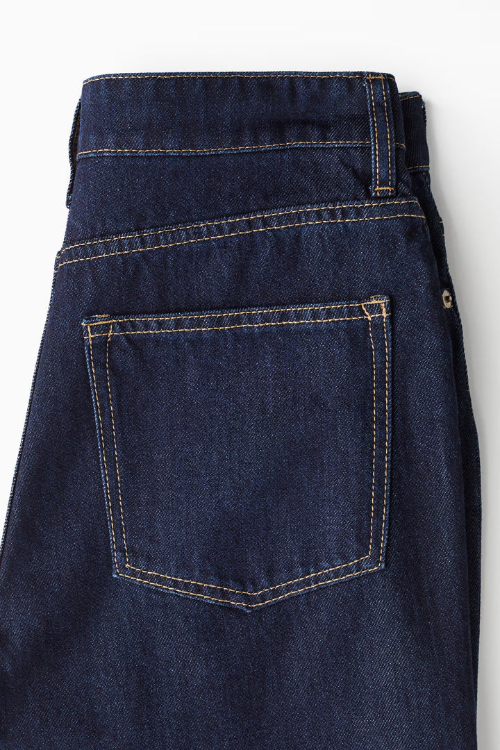 H&M Wide-leg Denim Pants