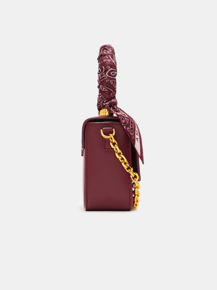 AMIRI WOMEN'S MICRO MA BAG WITH CHAIN HANDLE