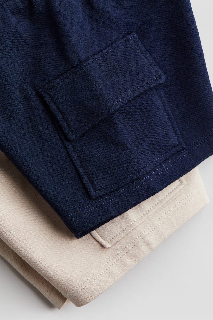 H&M 2-pack Cargo Sweatshorts