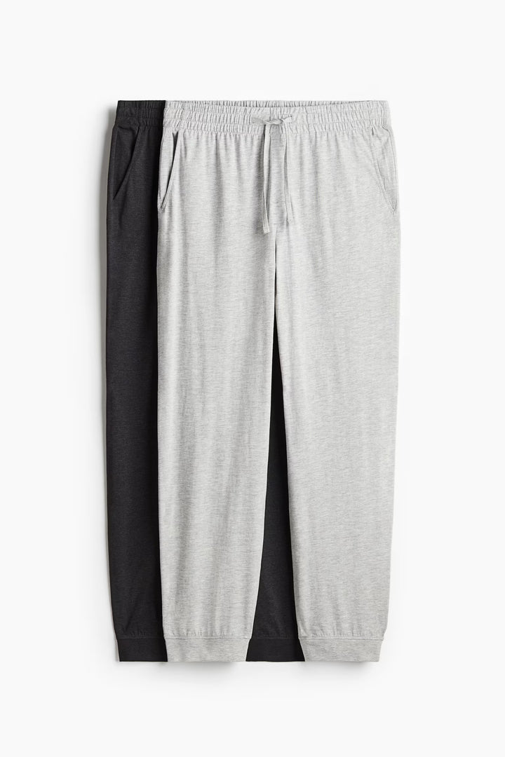 H&M 2-pack Regular Fit Jersey joggers