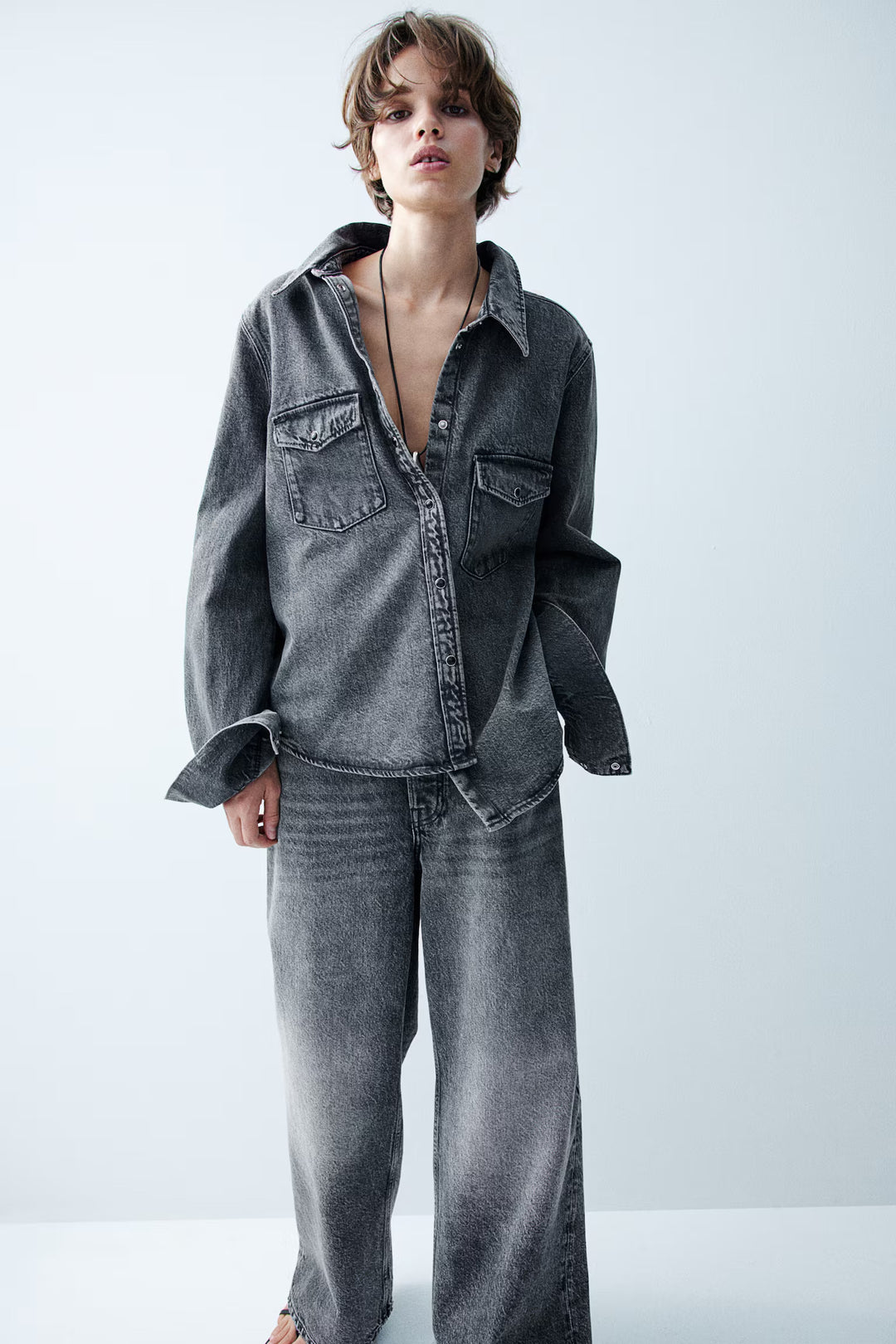 H&M Denim Shirt