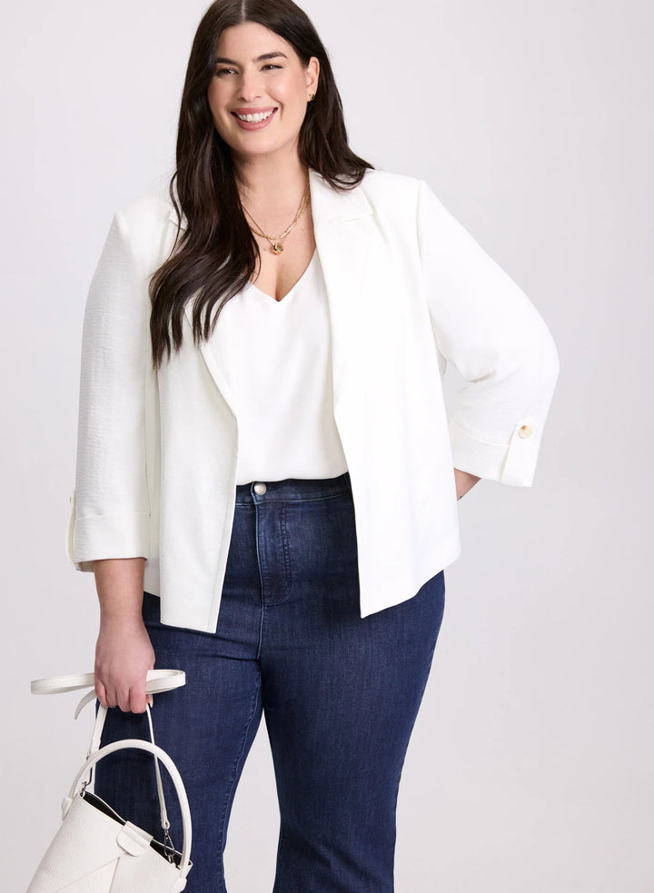 LAURA Open Crinkle Jacket