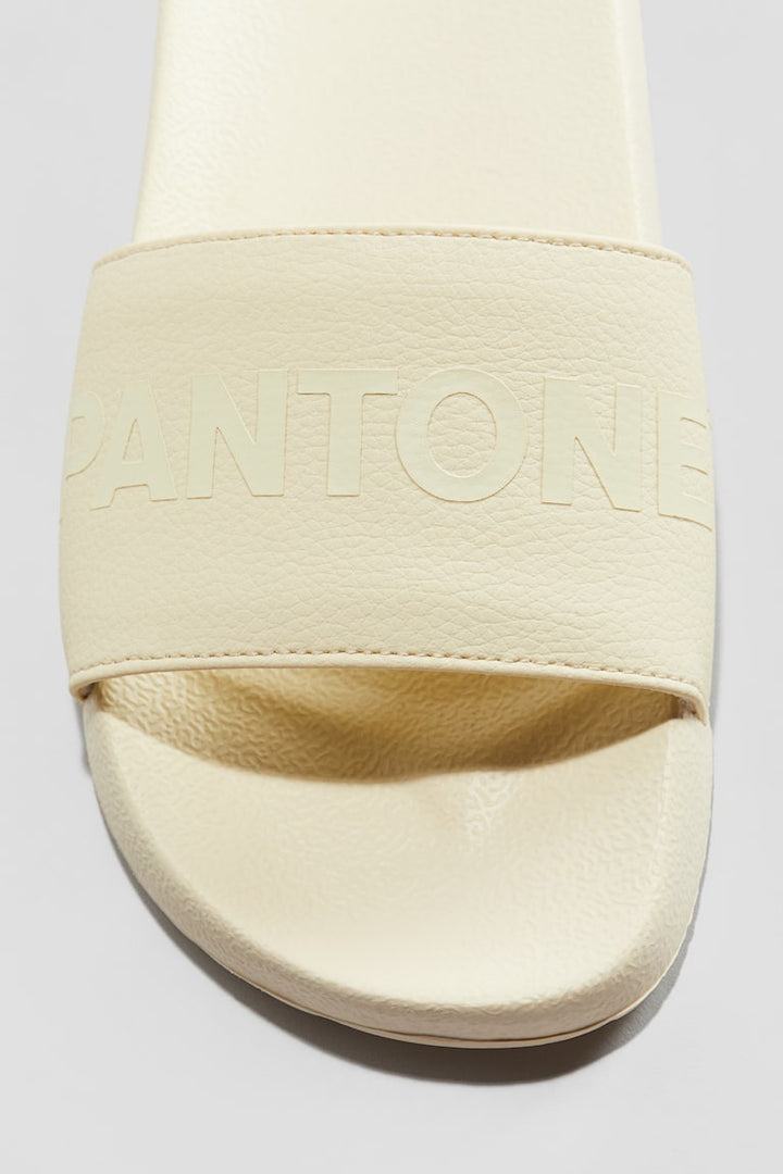 H&M Embossed Pool Slide Shoes
