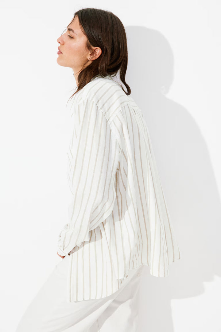 H&M Linen-blend Shirt