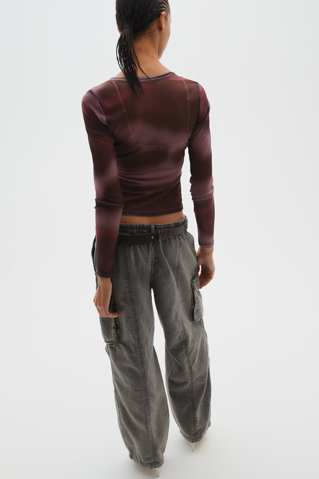 H&M Baggy Low Cargo Jeans