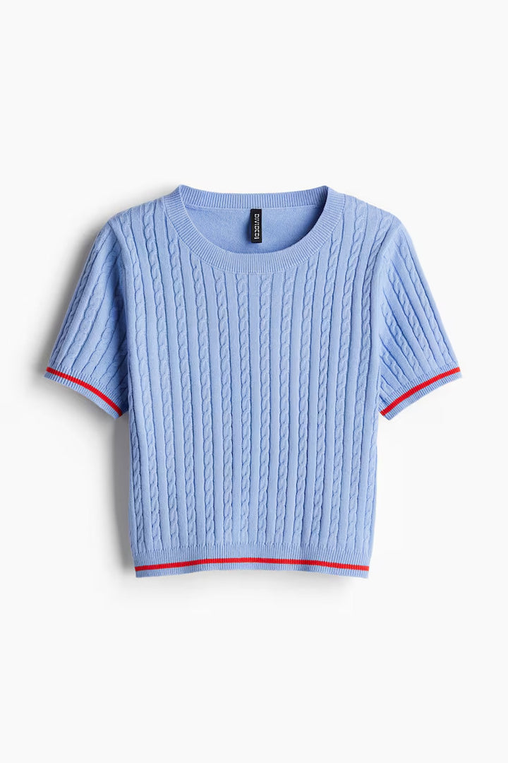 H&M Cable-Knit Top