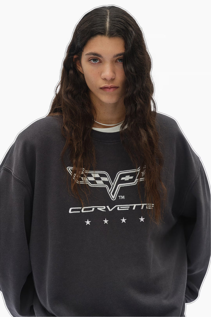 H&M Oversized Printed Sweatshirt