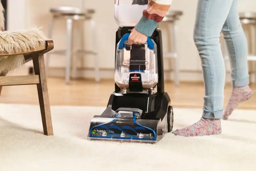 BISSELL - TurboClean Pet XL - Black with Colbalt Blue Accents