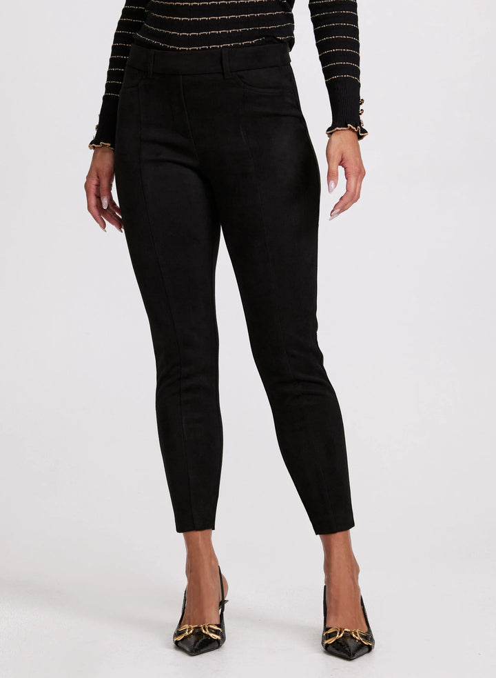 LAURA Faux-Suede Chloe Leggings