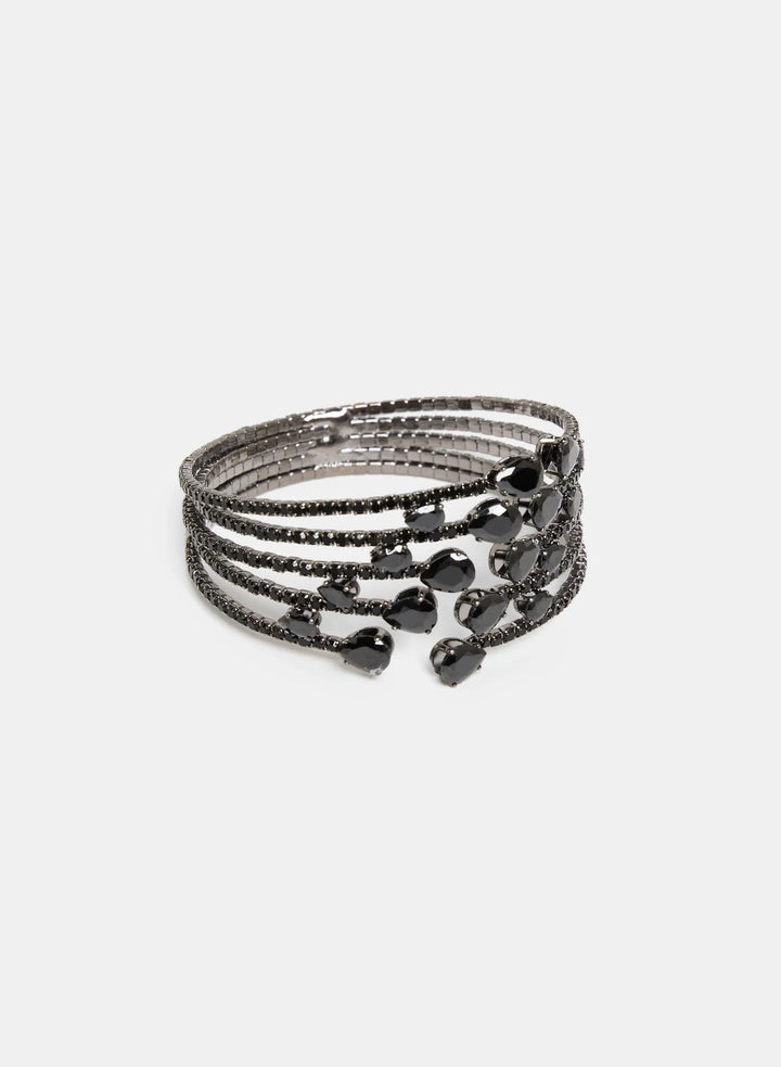 Laura Cubic Zirconia Cuff Bracelet