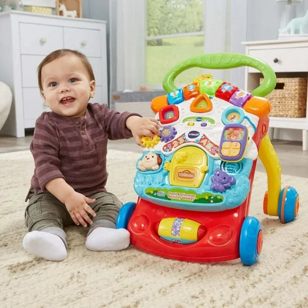 VTech Stroll & Discover Activity Walker - English Version, 9-36 Months