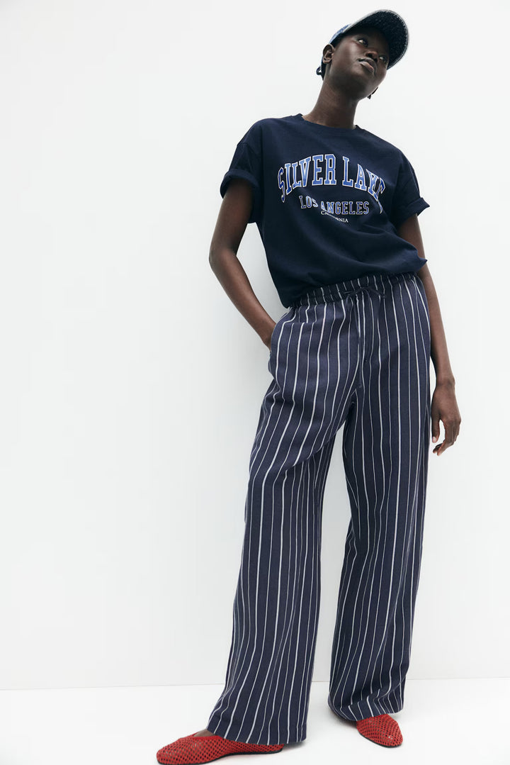 H&M Linen-Blend Pants