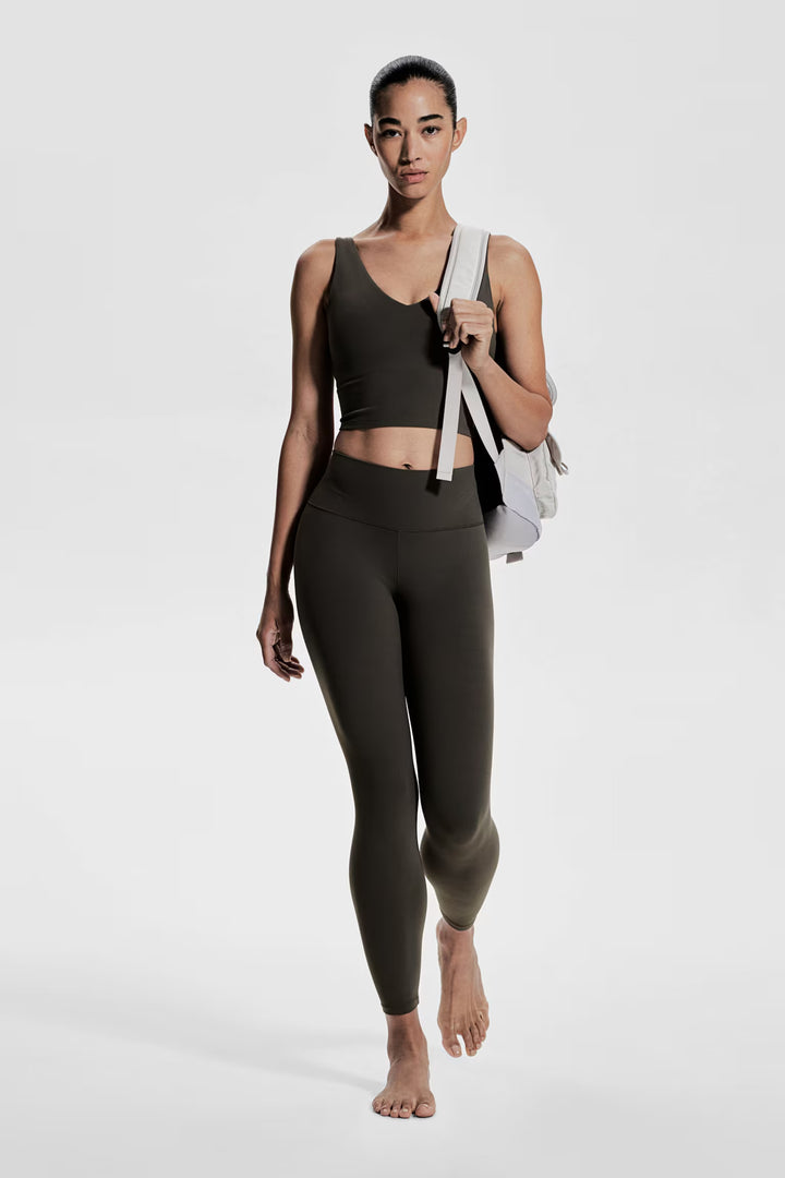 H&M Ankle-Length Yoga Leggings with SoftMove™ Lycra®