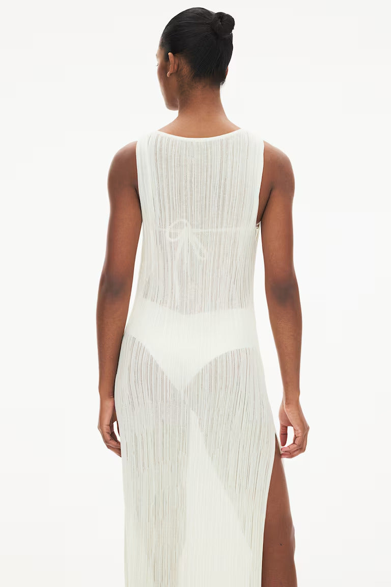 H&M Rib-Knit Beach Dress