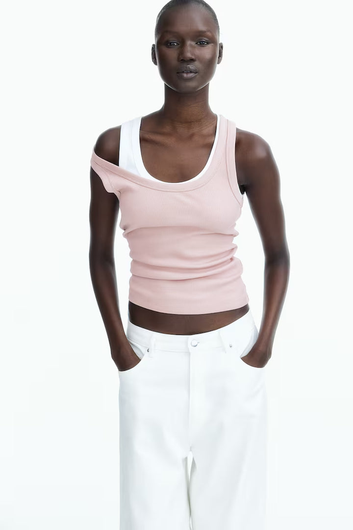 H&M RIBBED TANK TOP