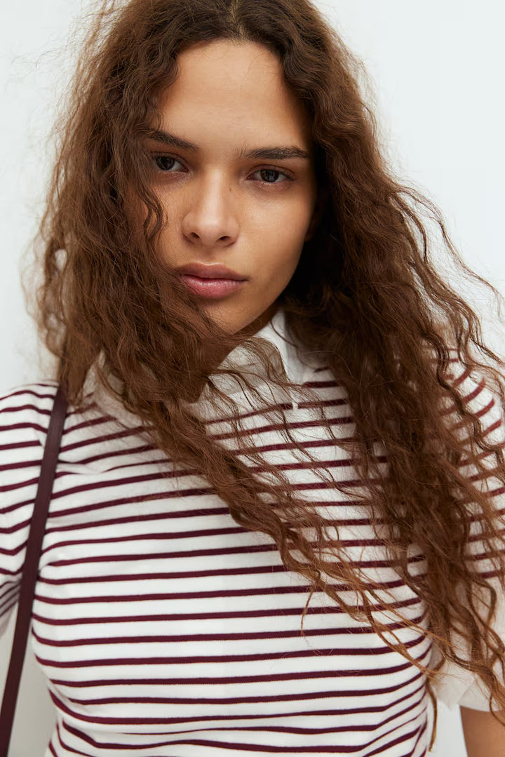 H&M  Fine-Knit T-Shirt