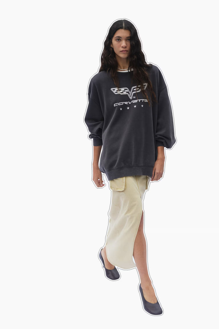 H&M Oversized Printed Sweatshirt