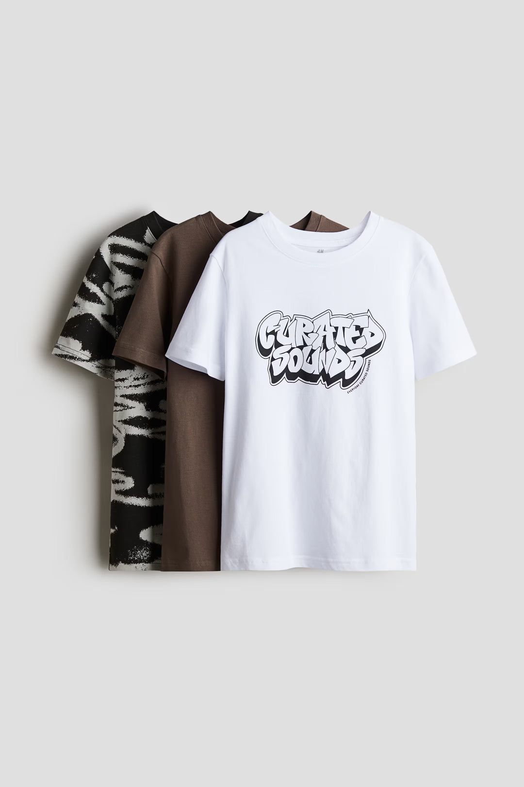 H&M 3-pack Cotton T-shirts