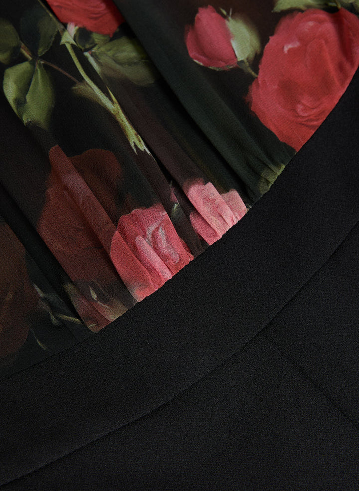 LAURA Floral Illusion Jumpsuit