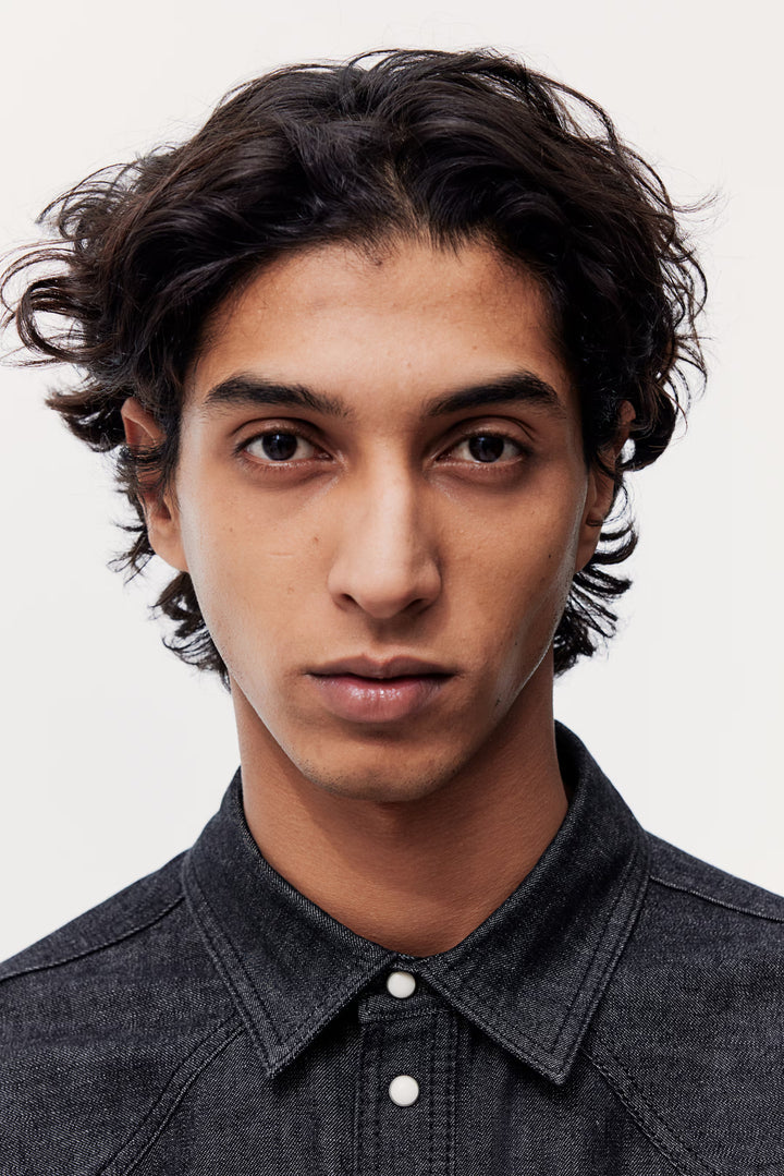 H&M Regular-Fit Denim Shirt