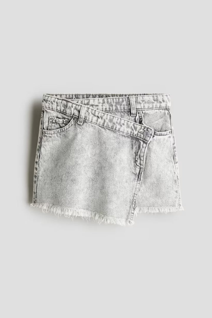 H&M Denim Wrap Skirt
