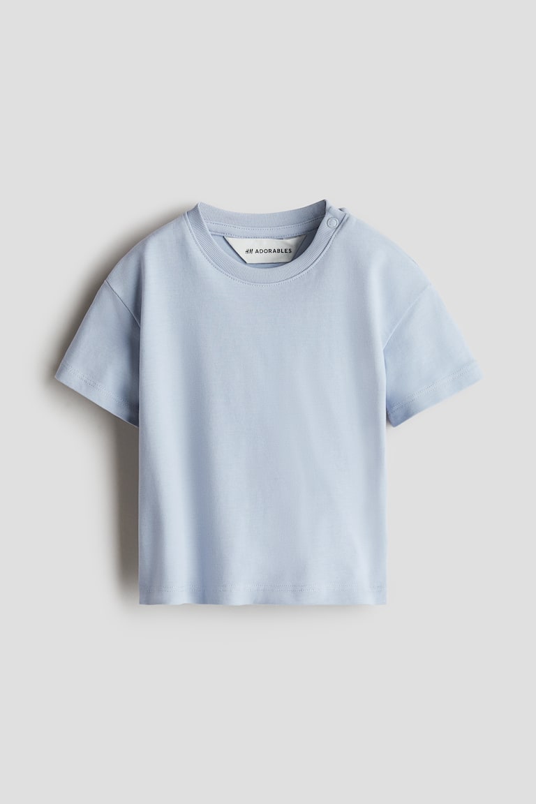 H&M Loose-Fit Pima Cotton T-Shirt