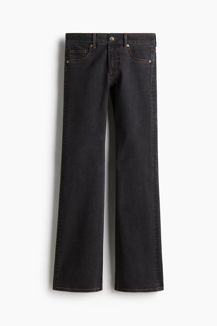 H&M Low Rise Flared Leg Jeans