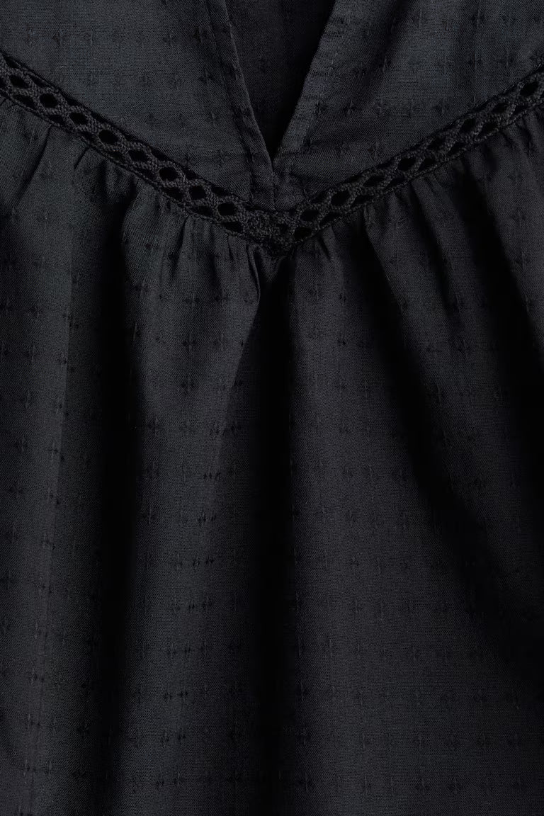 H&M Dobby-Weave Blouse