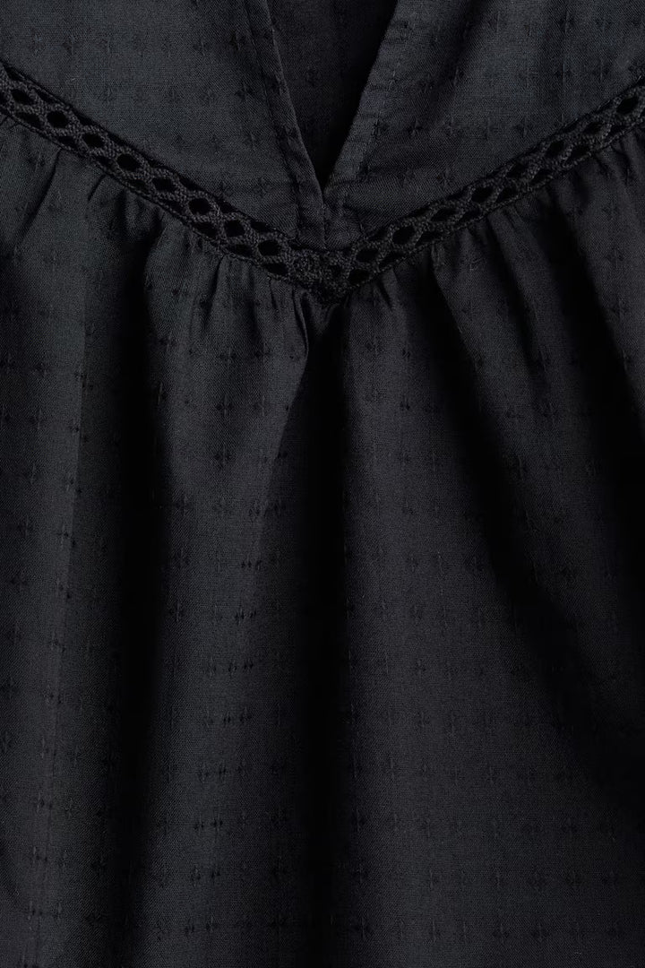 H&M Dobby-Weave Blouse