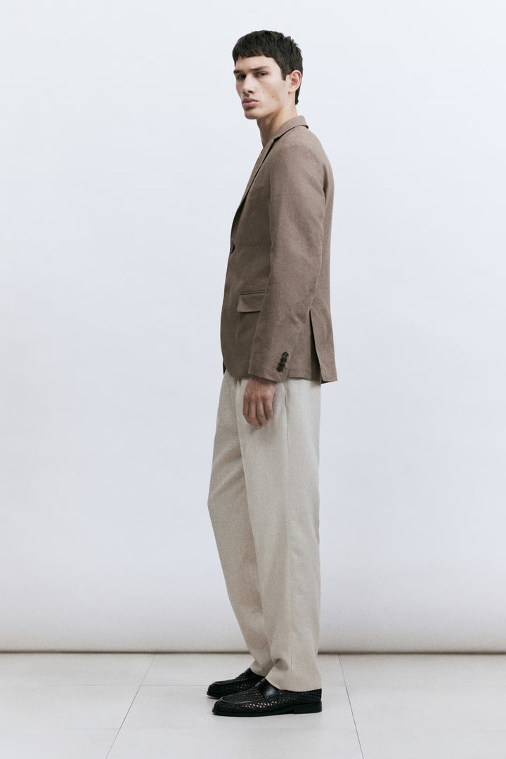 H&M Slim-Fit Linen Jacket