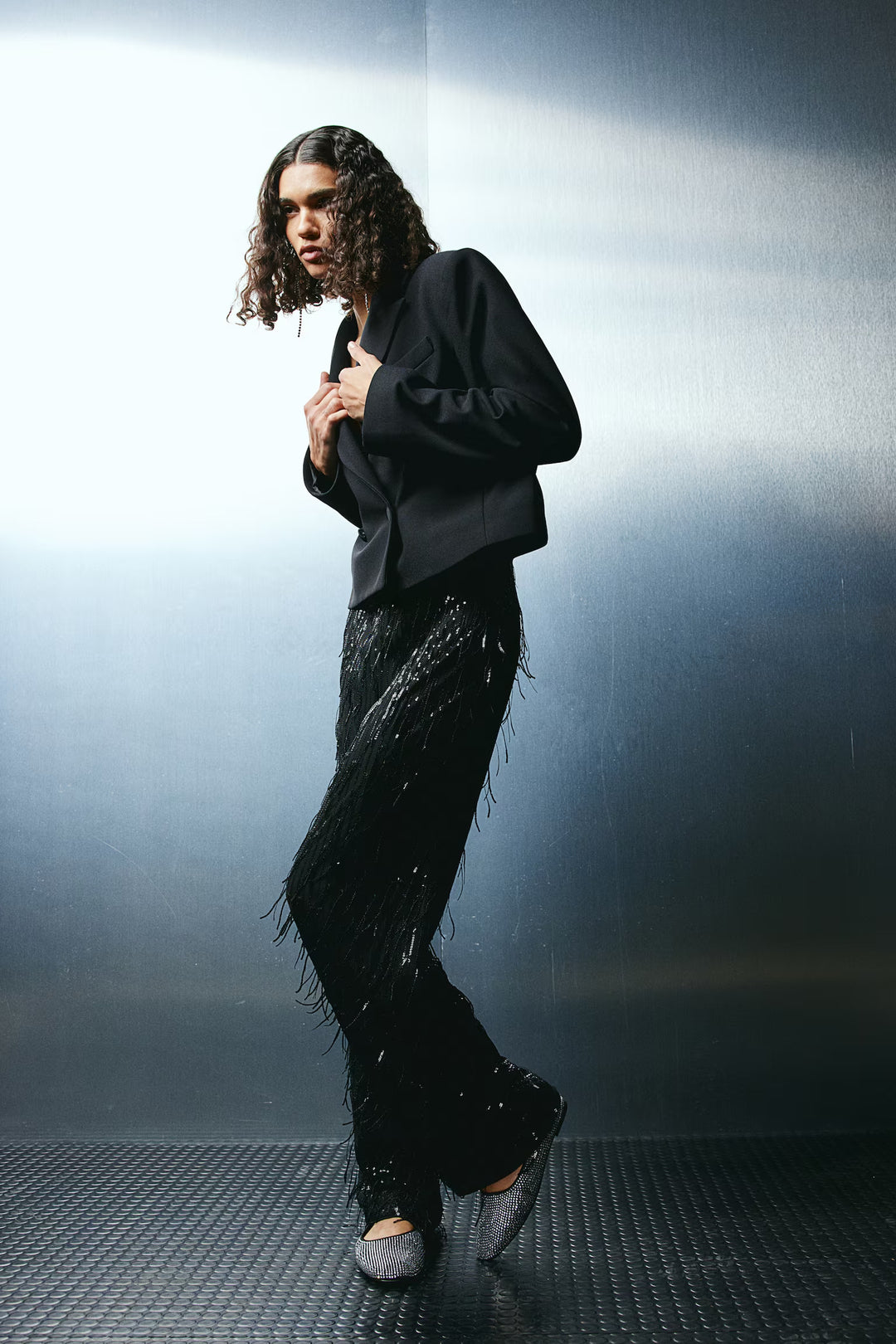 H&M  Sequined Pants