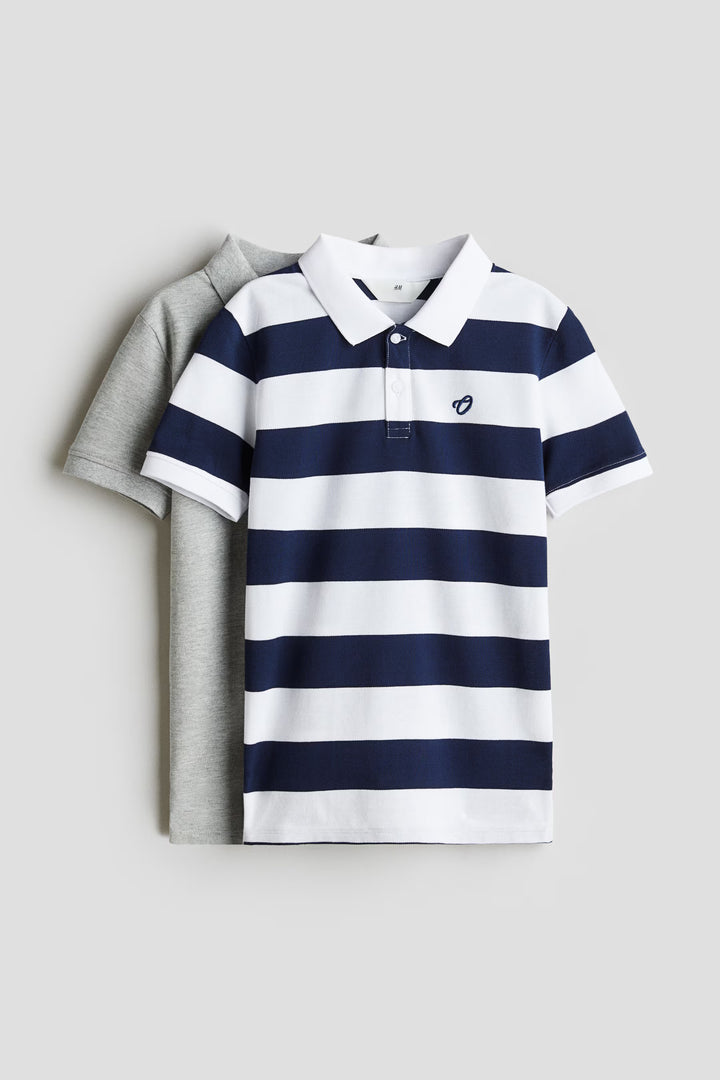 H&M 2-Pack Cotton Polo Shirts
