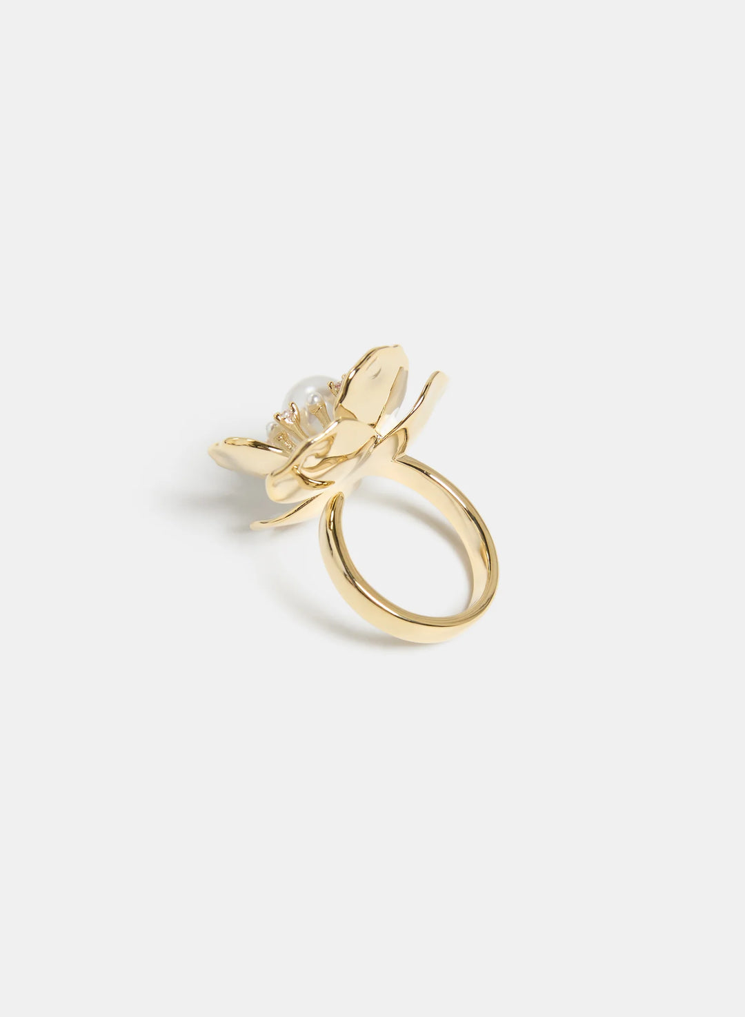 Laura Pearl Flower Ring