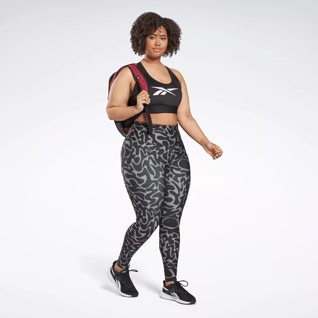 Reebok Women's Lux Vector Racer Sports Bra (Plus Size)