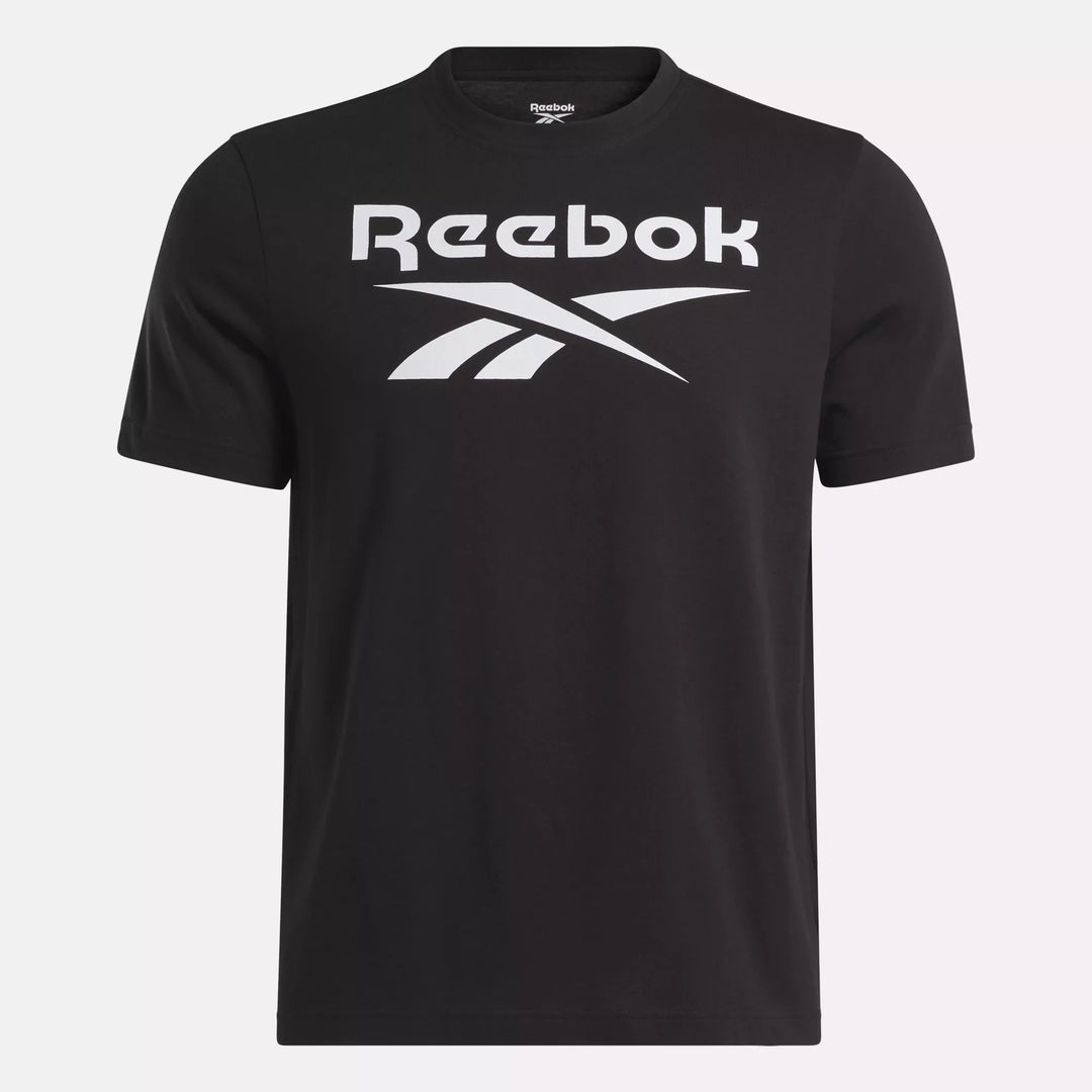 Reebok Men's Reebok Identity Big Stacked Logo T-Shirt