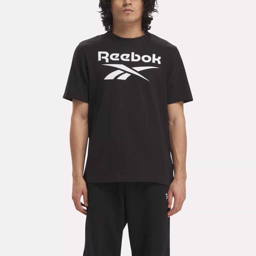 Reebok Men's Reebok Identity Big Stacked Logo T-Shirt