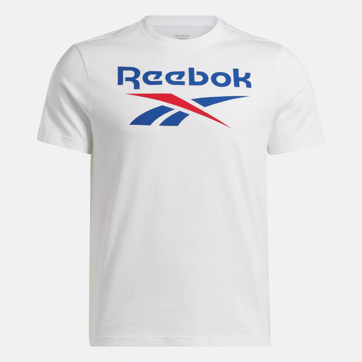 Reebok Men's Reebok Identity Big Stacked Logo T-Shirt