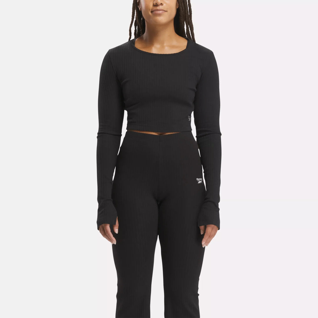 Reebok Women's Classics Wardrobe Essentials Long Sleeve T-Shirt