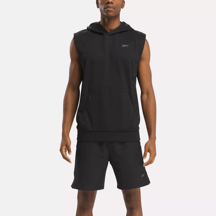 Reebok Men's Strength Sleeveless Hoodie