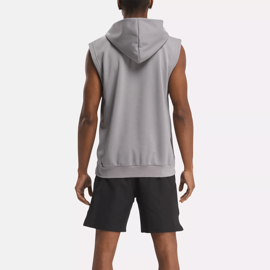 Reebok Men's Strength Sleeveless Hoodie
