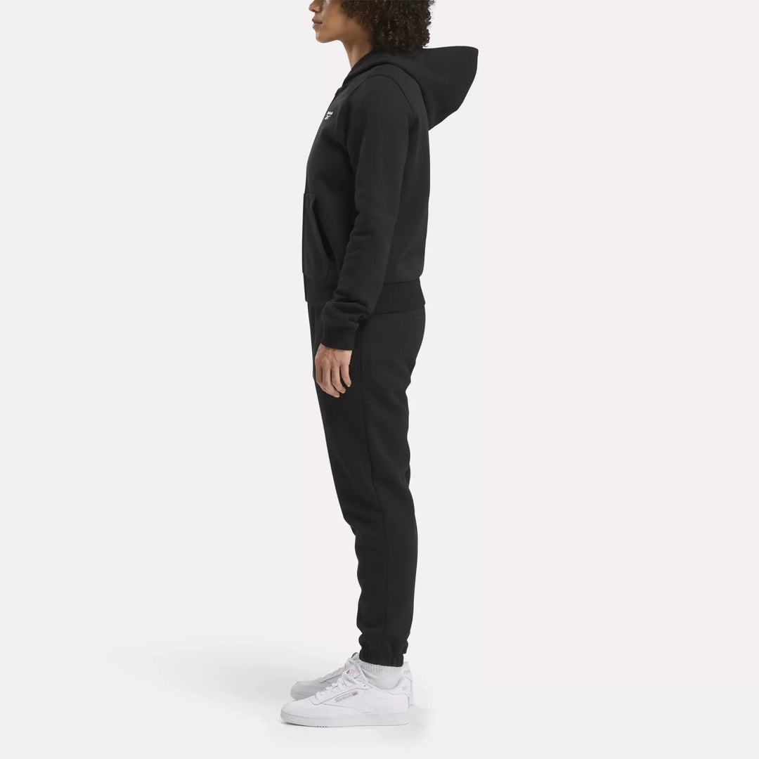 Reebok Women's Reebok Identity Small Logo Fleece Full-Zip Hoodie