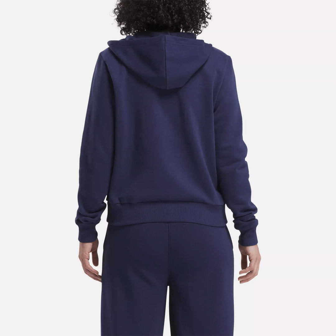 Reebok Women's Reebok Identity Small Logo Fleece Full-Zip Hoodie