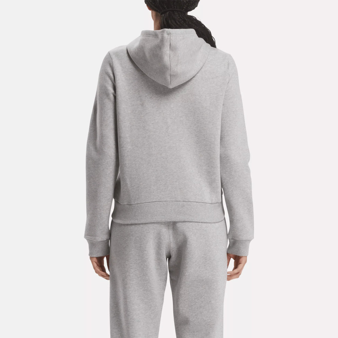 Reebok Women's Reebok Identity Small Logo Fleece Full-Zip Hoodie