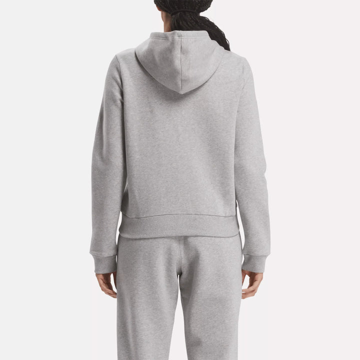 Reebok Women's Reebok Identity Small Logo Fleece Full-Zip Hoodie
