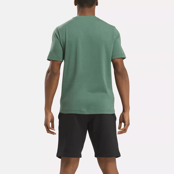 Reebok Men's Reebok Identity Big Stacked Logo T-Shirt