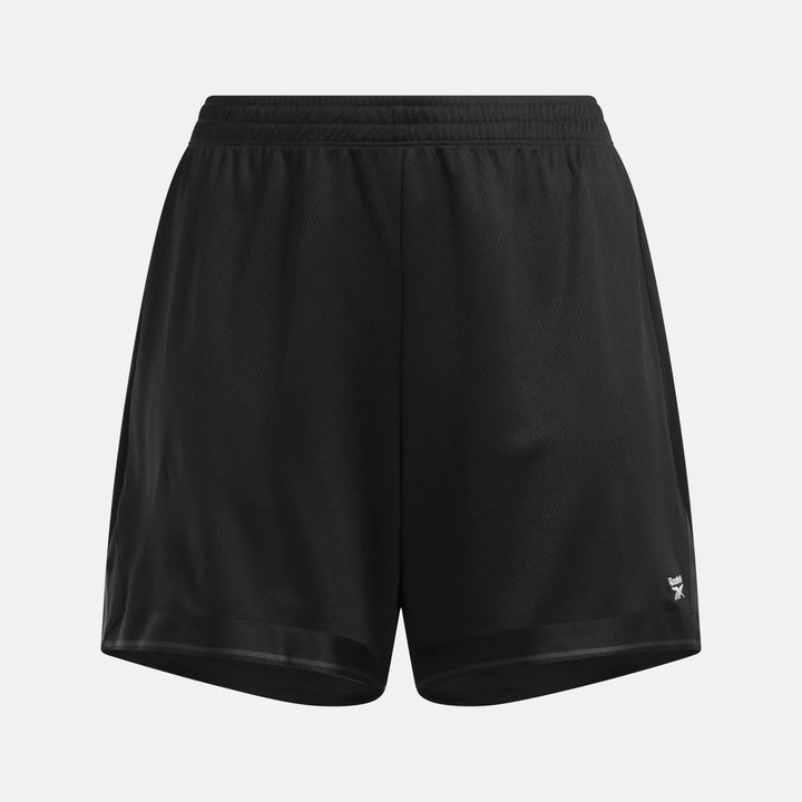 Reebok Women's Doubleknit Mesh Shorts (Plus Size)