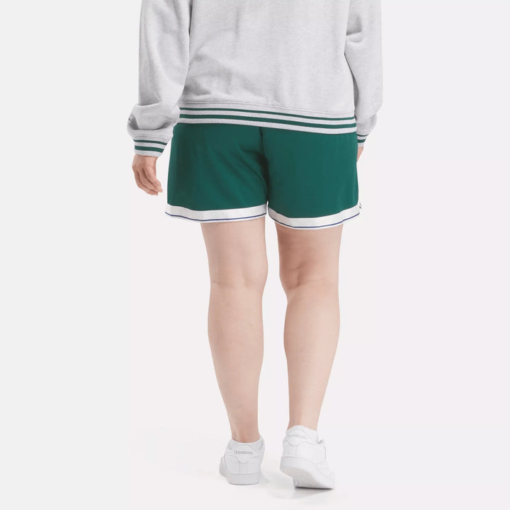 Reebok Women's Doubleknit Mesh Shorts (Plus Size)