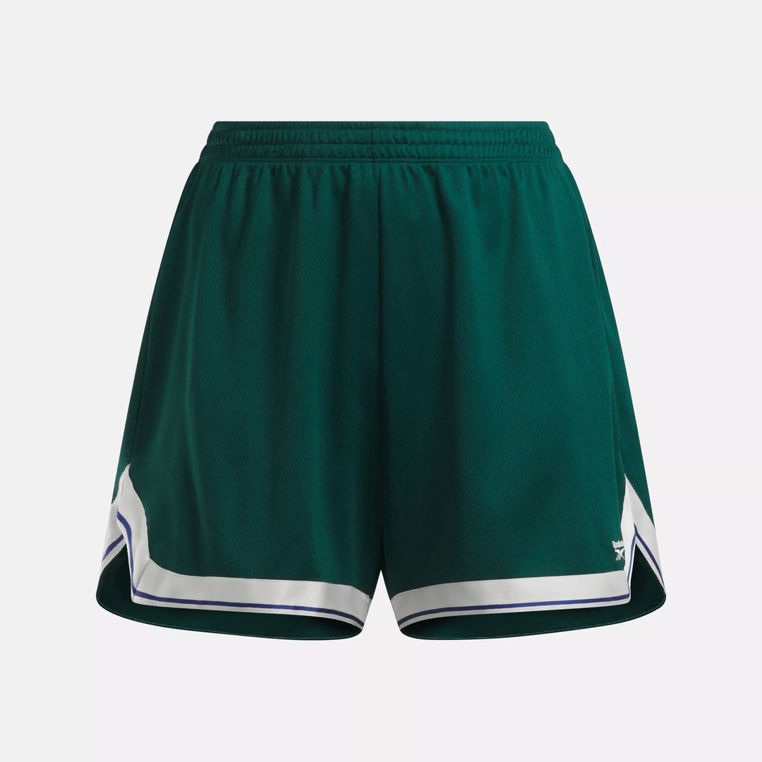 Reebok Women's Doubleknit Mesh Shorts (Plus Size)